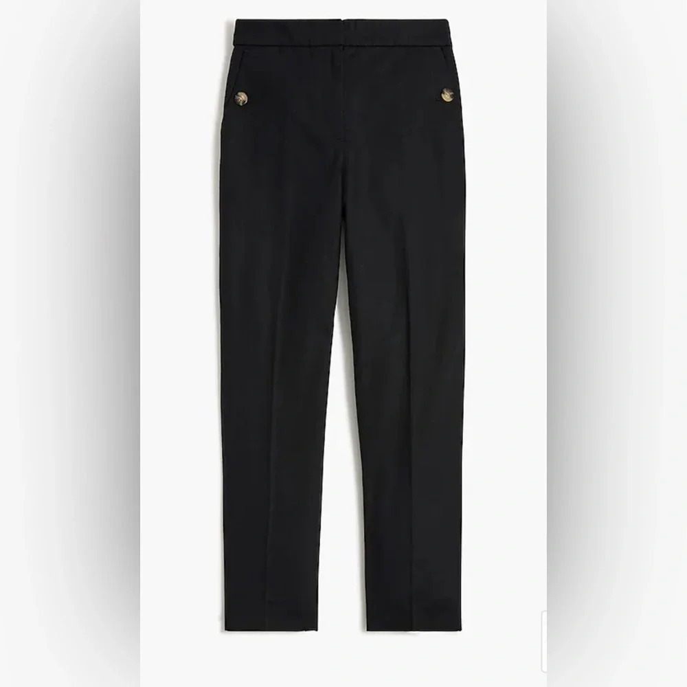 J crew linen cotton blend elastic back sailor pant NWT
Size 00